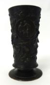 A 19th century bronze Greek Revival vase