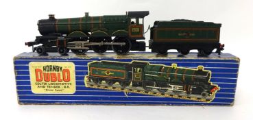 Hornby Dublo 3-rail OO gauge loco and tender, `The Bristol Castle` EDLT20, boxed