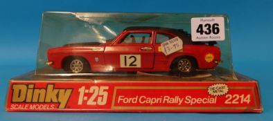 Dinky Ford Rally Capri 2214, boxed