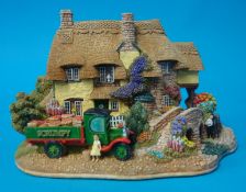 Collection of fifteen Lilliput Lane cottages (all boxed, list available)