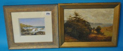 Four pictures including Albert Bardsley `Sutton Harbour`, David Howell `Penryn Quay`, Frank