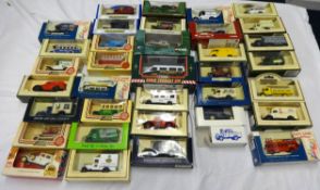 Collection various die cast models approximately 36 including Eddie Stobart, Lido and Days Gone
