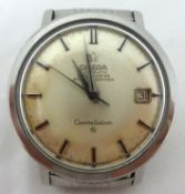 Gents stainless steel Omega Constellation wrist watch