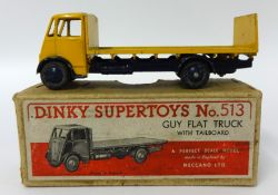 A Dinky Supertoys No 513 Guy Flat Truck (boxed)