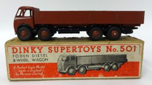 A Dinky Supertoys No 501 Foden Diesel Eight Wheel Wagon (boxed)