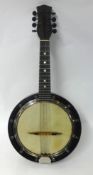 A Banjo Ukulele, Reliance No 6 cased