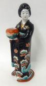 Japanese porcelain figure of a Lady, 23cm
