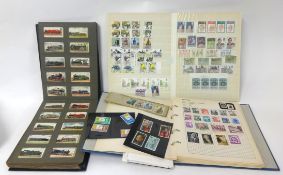 General collection of stamps and cigarette cards