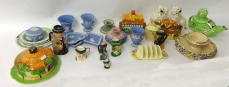 Collection of various china ware including Royal Doulton and Wedgwood