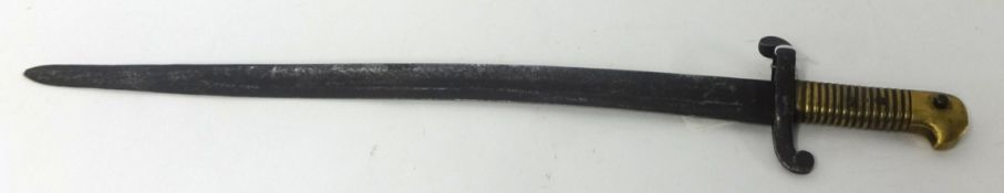 French Chassepot bayonet