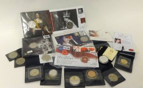 Collection of various coins including Commemorative and silver mainly Royal Mint
