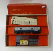 Triang mail coach and Triang RS 2 train set