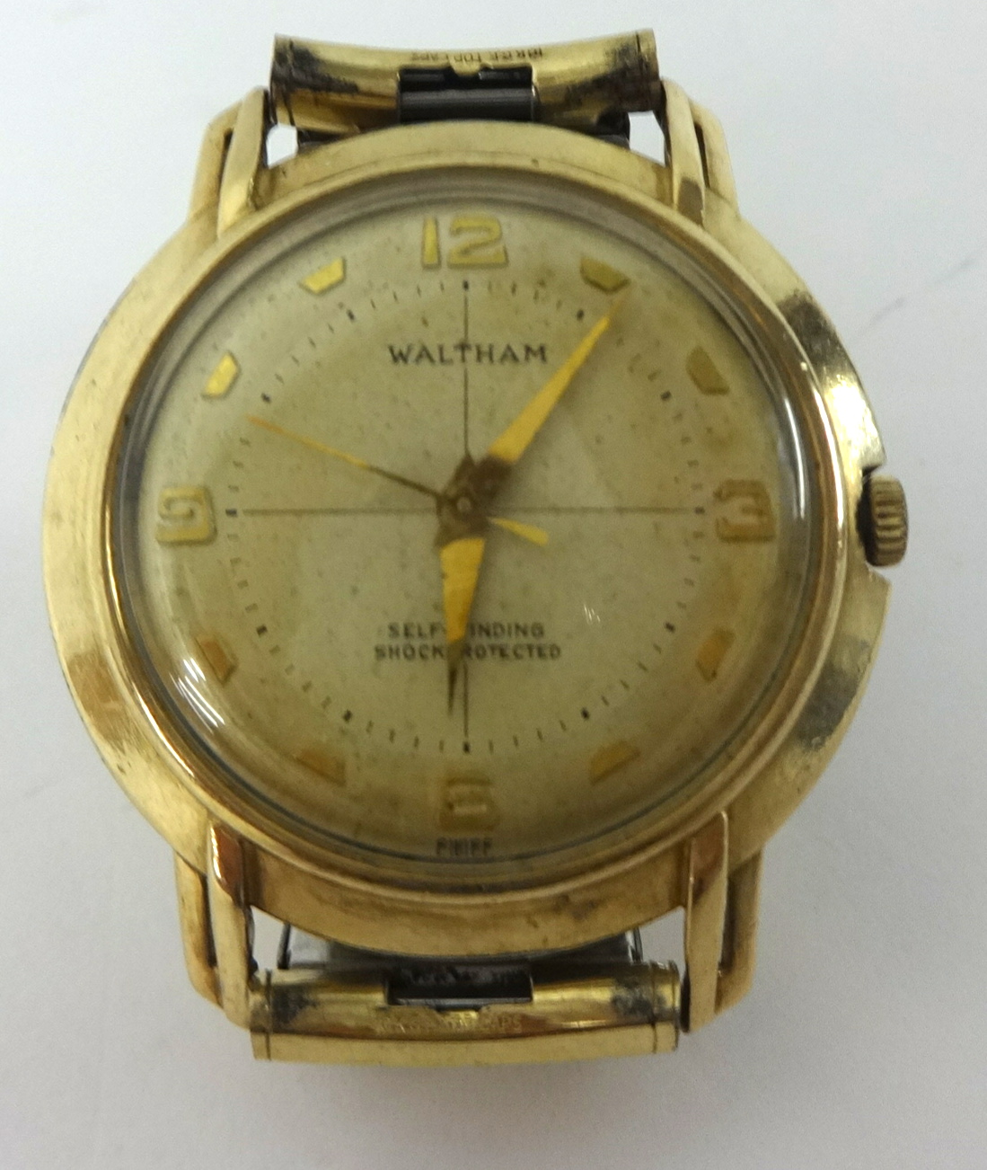 Waltham automatic calendar wrist watch