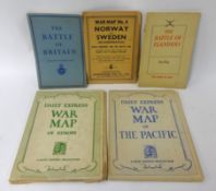 Battle of Britain booklet 1940`s and WWII maps