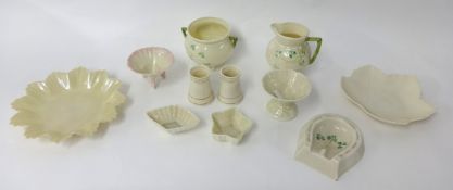Collection of 20th century Belleek porcelain (11)