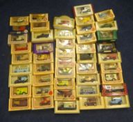 Various die cast models including Days Gone and Lledo, approx 48