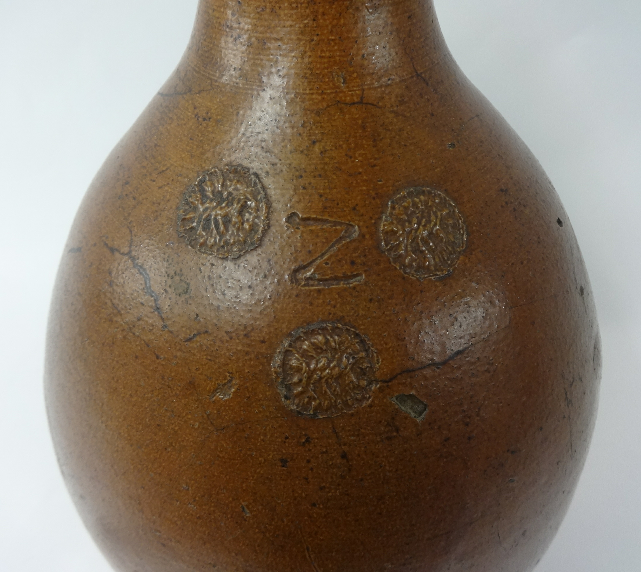 Stoneware Bellermine, with three seal marks  38cm - Image 2 of 2