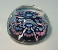 A limited edition Whitefriars Commemorative Jubilee paperweight with dates 1952-1977