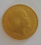 Edward VII 1906 gold sovereign