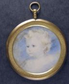 Mrs Hall, after Mrs Clarendon Smith a portrait miniature of Aubrey N H M Herbert (1880-1923) as an