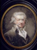 After a portrait miniature in enamel by William Grimaldi (British 1751-1830), painted in 1811,  a