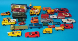 Small collection of die cast models including Corgi