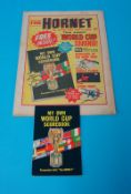 The Hornet Comic World Cup 1966 issue, July 9th 1966 with score book souvenir