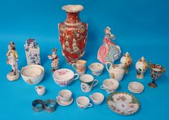 Collection of 19th Century and later porcelain including Royal Doulton `Spring Morning` HN1922,