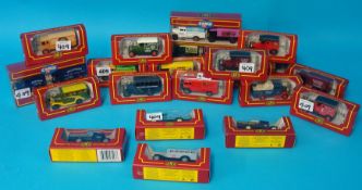 Collection of Corgi Cameo The Village Collection boxed diecast models, mainly delivery vans, approx