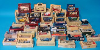 Approx 40 assorted diecast models including Lledo, Days Gone etc