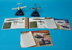 Atlas Editions scale models WWII fighter planes boxed (8)
