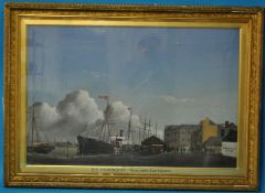 WILLIAM PEARN oil on canvas `SS Newbiggin of Newcastle, Captain Upson`, signed, 80cm x 112cm