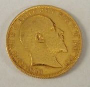 Edward VII gold sovereign 1903