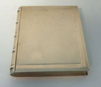 Silver book compact, 83mm x 68mm