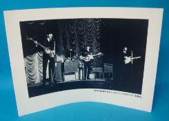 A replica Beatles Poster 1963 Plymouth, unframed