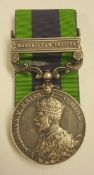 India General Service medal with Waziristan clasp 1921-24, to Private W.G. White 3949424  t/w