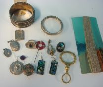 Collection of silver items, 78g