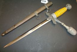 German Solingen Luftwaffe dagger, 42cm long