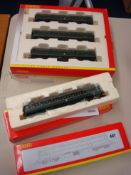 Hornby class 121 loco, GWR diesel rail car and boxed set 3015