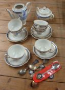 of Athletics Interest, a collection of Polish tea ware presented to Mr M. Farrell for running in