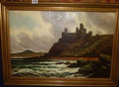 Pair of English School Victorian paintings, `Coastal Scene` and `Rural Scene`, unsigned, 39cm x