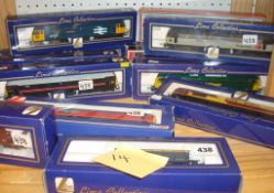 Fourteen Lima Collection locos, and wagons