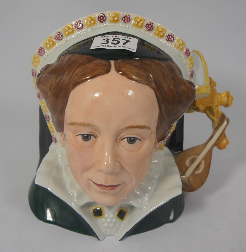 Royal Doulton large character jug queen mary I D7188, character jug of the year 2004