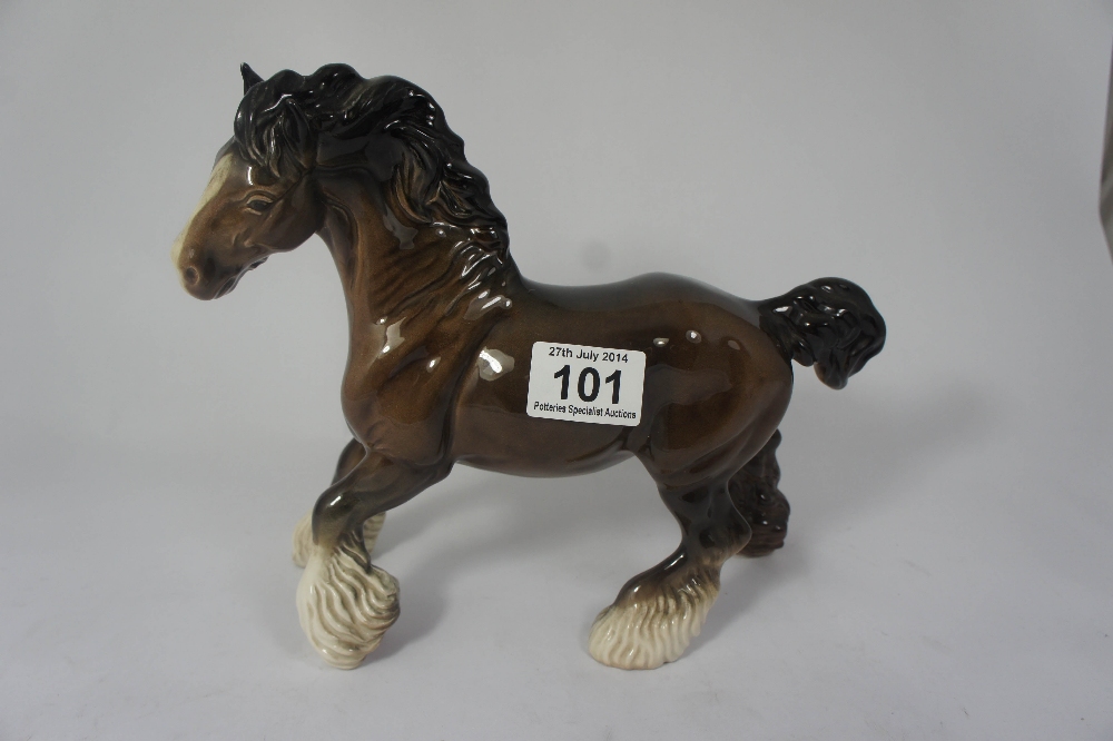 Beswick Cantering Shire Horse  955