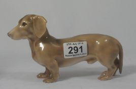 A Bing and Grondahl model of a dachshund
