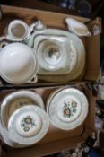 A Masons part Dinner set in the Paynsley design including Platters, plates, Turreens etc  (19)