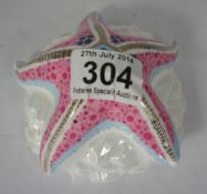 Royal Crown Derby Paperweight Starfish candy, boxed