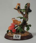Border Fine Arts figure group Mice & Berries " September Fruits"  limited edition by Ray Ayres