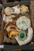 A collection of pottery to include Sylvac, Carleton ware etc