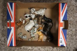 A collection of various Beswick and Early Wade Whimsies ( some damages) (16)